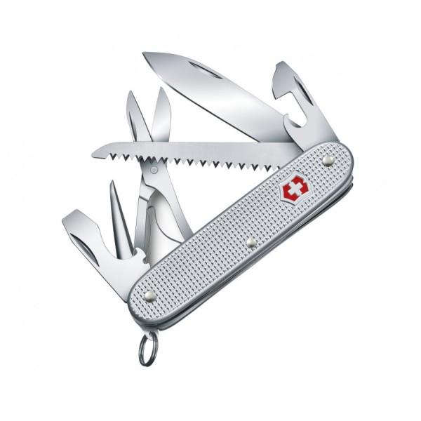 Składany nóż Victorinox Farmer X Alox srebrny Silver