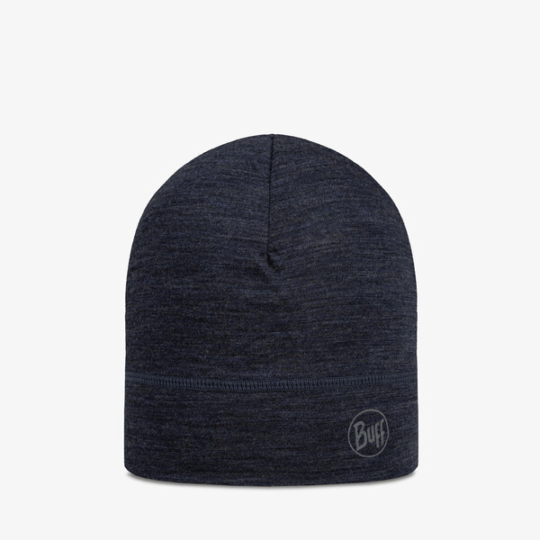 Czapka Buff Merino Lightweight Beanie ciemnoniebieski NIGHT BLUE