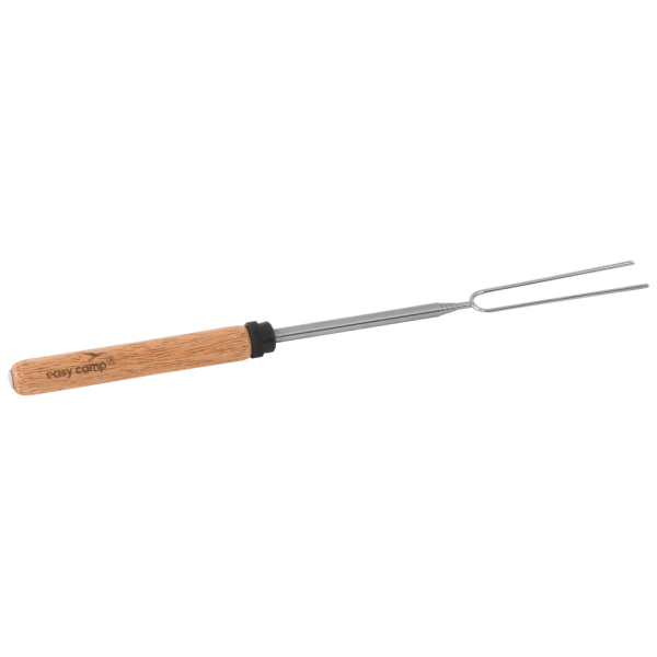 Widelec do grilla Easy Camp Campfire Grill Fork brązowy/srebrny