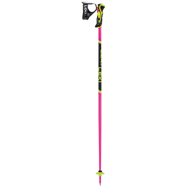 Kije narciarskie Leki WCR Lite SL 3D różowy/żółty neonpink-black-neonyellow