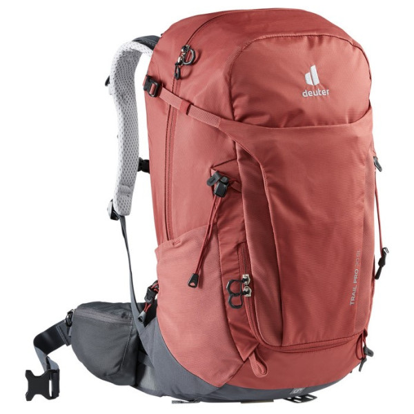 Plecak damski Deuter Trail Pro 30 SL czerwony RedwoodGraphite