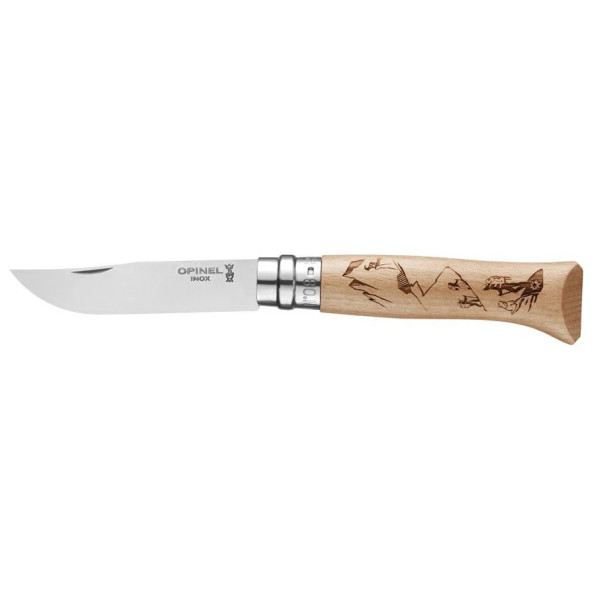 Nóż Opinel Vri N°8 Inox Hiking natural Natural