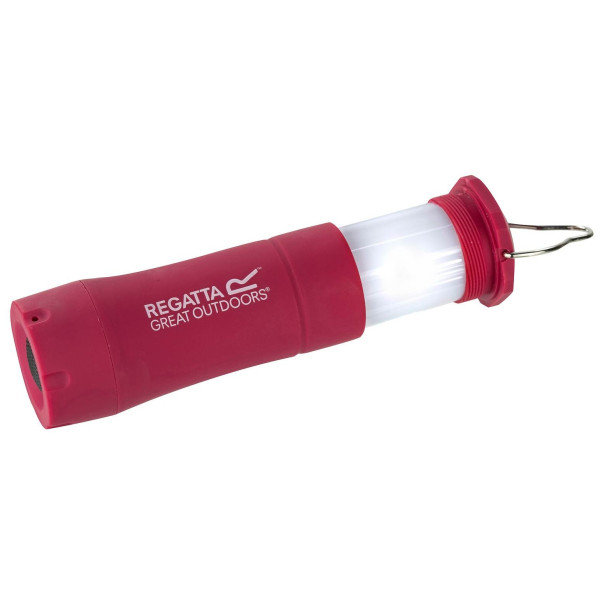 Latarka kieszonkowa Regatta Collapsible Torch Lantern czerwony Red