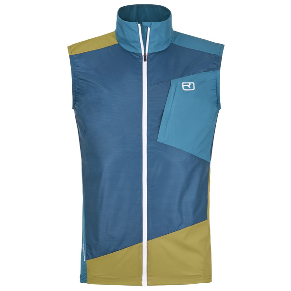 Kamizelka męska Ortovox Windbreaker Vest M niebieski Petrol Blue