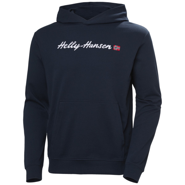 Męska bluza Helly Hansen Core Graphic Sweat Hoodie ciemnoniebieski Navy