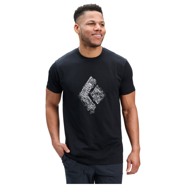 Koszulka męska Black Diamond M Engineered Diamond Ss Tee