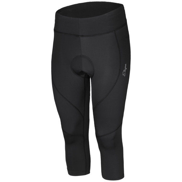 Damskie spodnie rowerowe 3/4 Etape Lady 3/4 czarny black