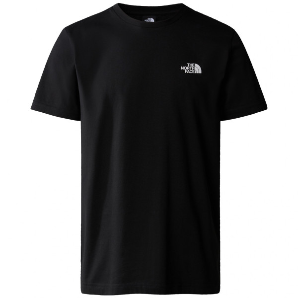 Koszulka męska The North Face M S/S Simple Dome Tee czarny