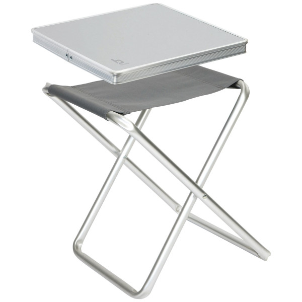 Stolik/ Stołek Bo-Camp Stool top - Foldable szary