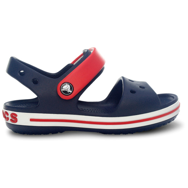 Sandały dziecięce Crocs Crocband Sandal Kids niebieski/czerwony Navy/Red