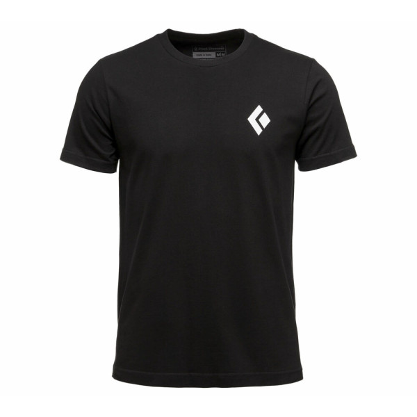 Koszulka męska Black Diamond M SS EQUIPMNT FOR ALPINIST TEE czarny black