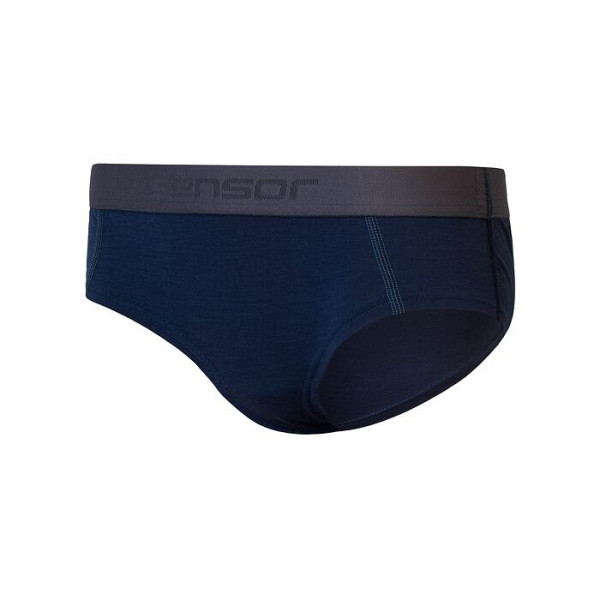 Majtki damskie Sensor Merino Active Deep Blue niebieski Deep Blue