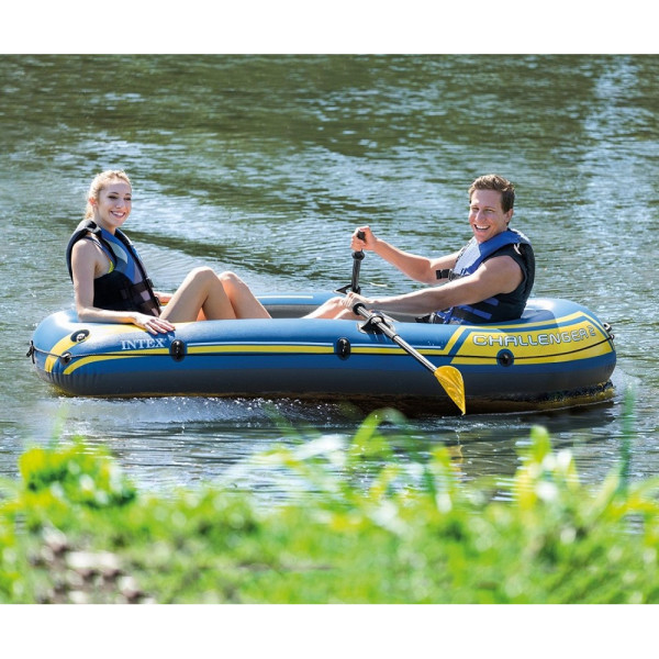 Nadmuchiwany ponton Intex Challenger 2 Boat Set 68367NP