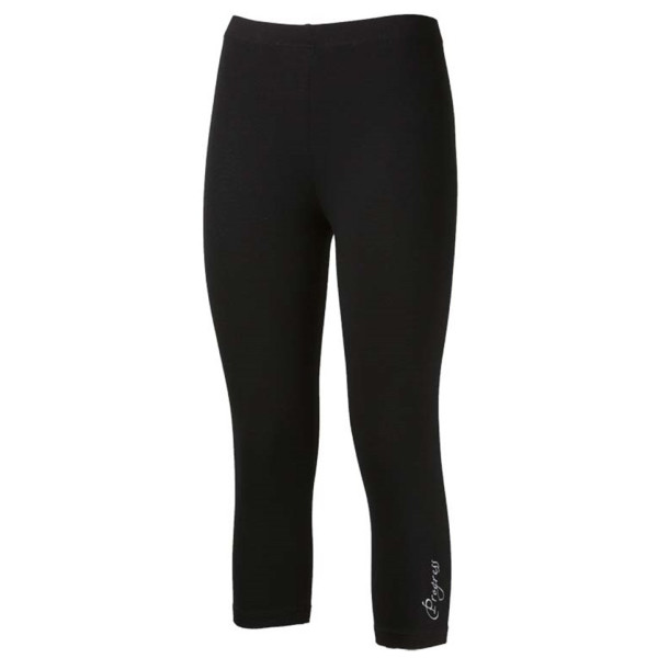 Legginsy damskie 3/4 Progress TR Monza 3Q 23TR czarny Black