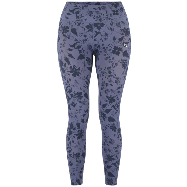 Damskie legginsy Kari Traa Vilde Running Tights niebieski Moon