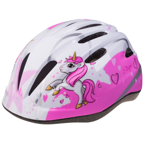 Kask dziecięcy Etape Rebel różowy/biały White/Pink