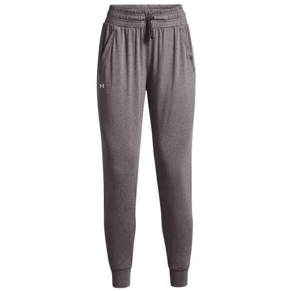 Damskie spodnie dresowe Under Armour NEW FABRIC HG Armour Pant szary Charcoal Light Heather / / White