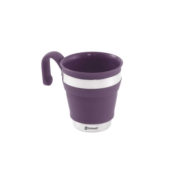 Kubek Outwell Collaps Mug fioletowy PlumPurple