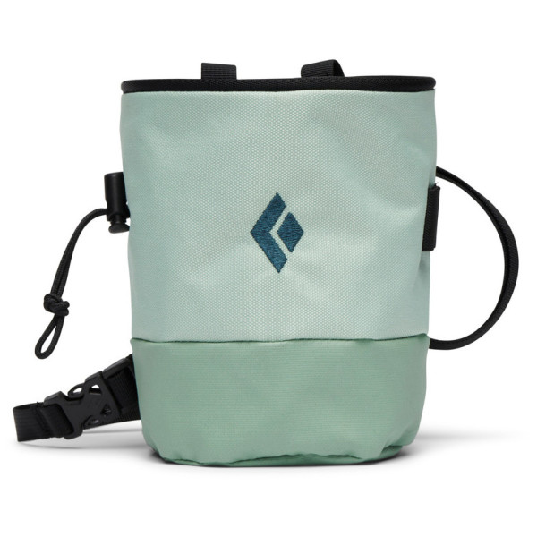 Worek na magnezję Black Diamond Mojo Zip Chalk Bag M/L zielony Foam Green (3041)