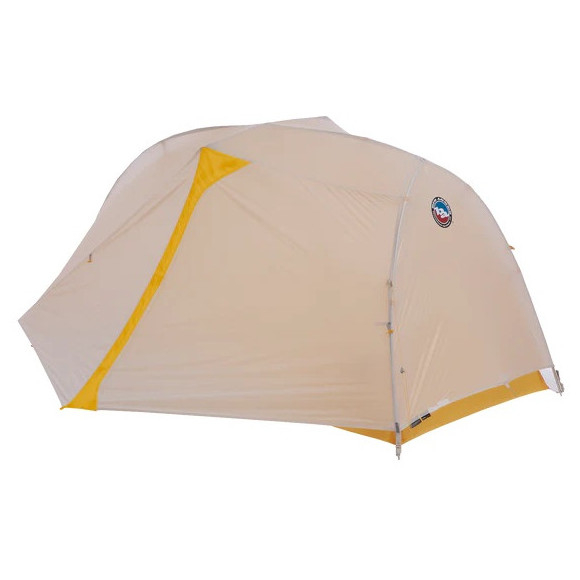 Ultralekki namiot Big Agnes Tiger Wall UL1 Solution Dye żółty/biały