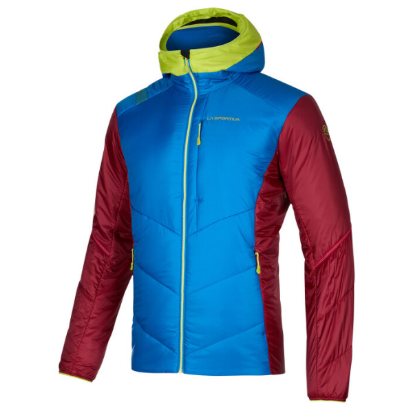 Kurtka męska La Sportiva Mythic Primaloft Jkt M niebieski/czerwony Electric Blue/Sangria