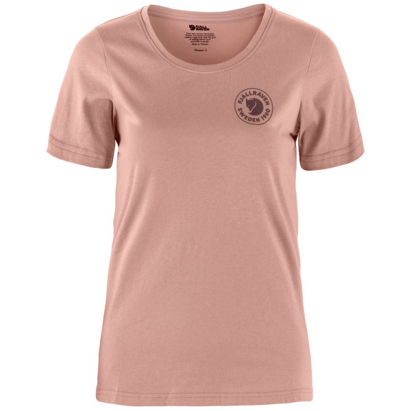 Koszulka damska Fjällräven 1960 Logo T-shirt W różowy Dusty Rose