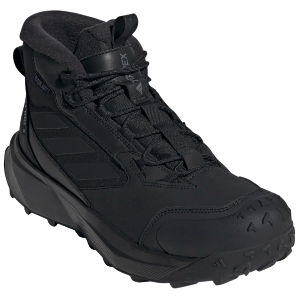 Buty trekkingowe Adidas Terrex Winter Boot Mid Leather czarny CBLACK/CBLACK/GREFOU