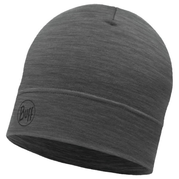 Czapka Buff Merino Lightweight Beanie szary SOLID GREY