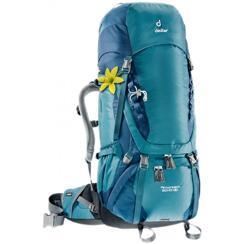 Plecak damski Deuter Aircontact 60 + 10 SL (2018) ciemnoniebieski