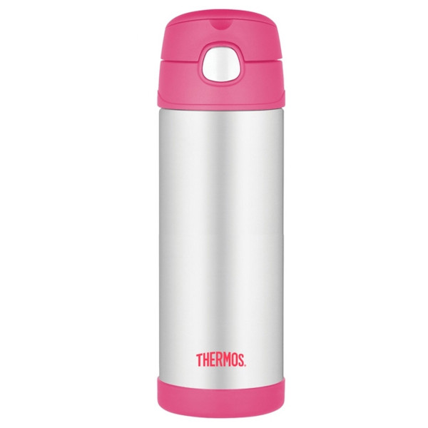 Termos dziecięcy Thermos Funtainer Nerez 470 ml różowy Pink