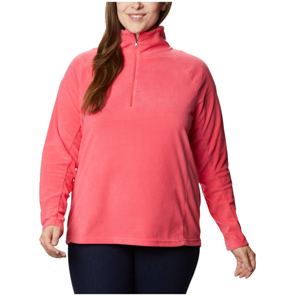 Bluza damska Columbia Glacial IV 1/2 Zip różowy BrightGeranium