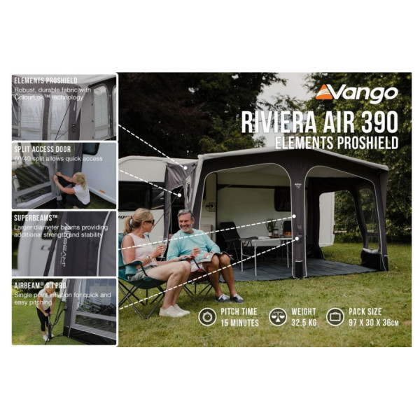 Przedsionek Vango Riviera Air 390 Elements ProShield