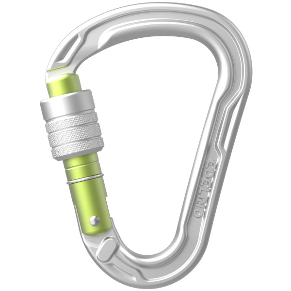 Karabinek Edelrid HMS Strike Screw II srebrny silver