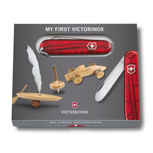 Nóż składany Victorinox Nóż z piłką czerwony