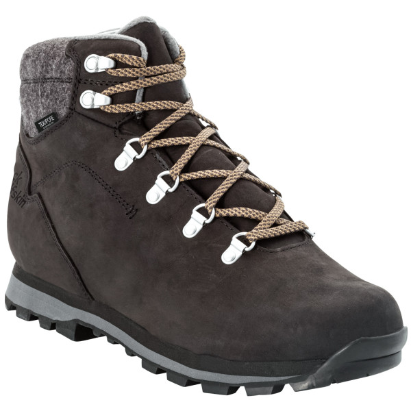 Męskie buty zimowe Jack Wolfskin Thunder Bay Texapore Mid M szary/brązowy phantom / grey