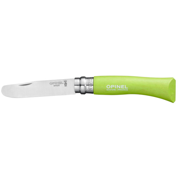 Nóż składany Opinel VR No.07 My first Opinel kolorowy zielony