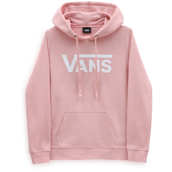 Bluza damska Vans Wm Drop V Logo Hoodie jasnoróżowy SILVER PINK