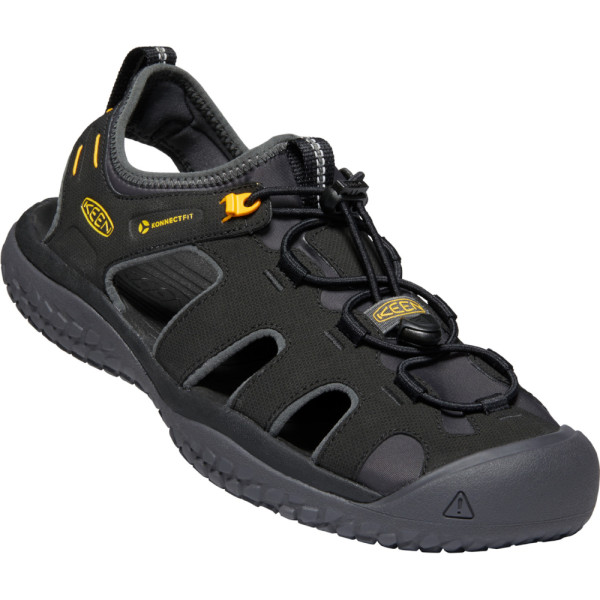 Sandały męskie Keen Solr Sandal M czarny black/gold