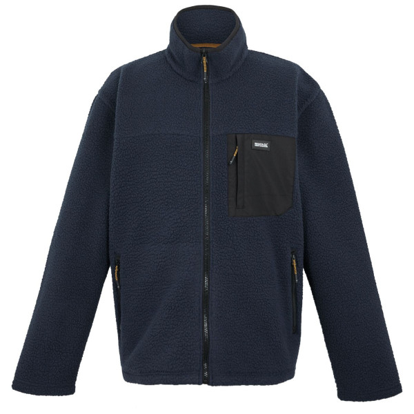 Męska bluza Regatta Frankie Borg Fleece ciemnoniebieski Navy