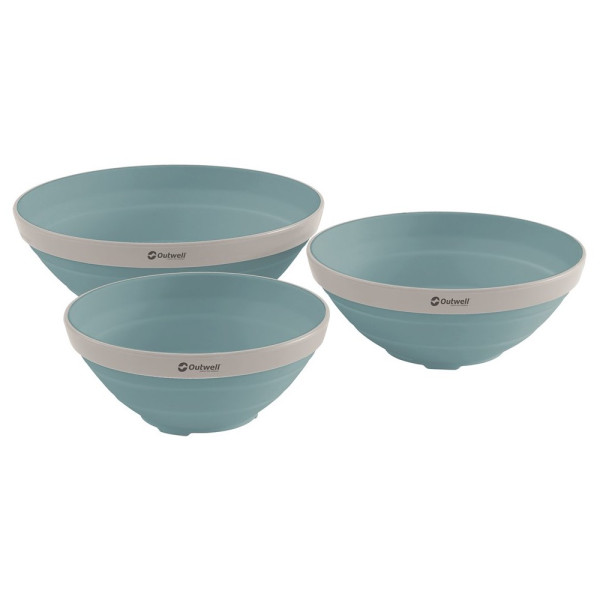 Zestaw misek Outwell Collaps Bowl Set jasnoniebieski Classic Blue