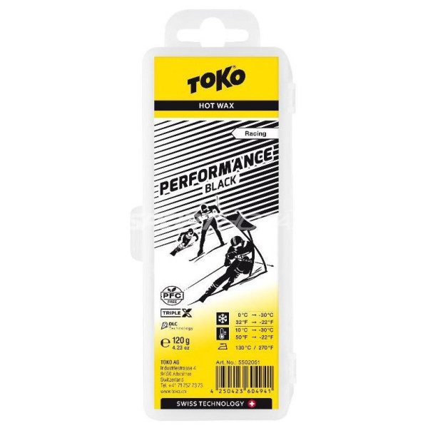 Wosk TOKO Performance czarny 120g TripleX