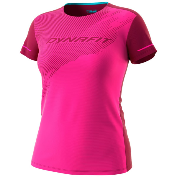 Damska koszulka Dynafit Alpine 2 W S/S Tee różowy Pink Glo