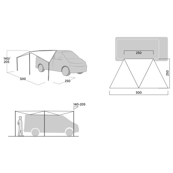 Wiata Easy Camp Lom Tri Canopy