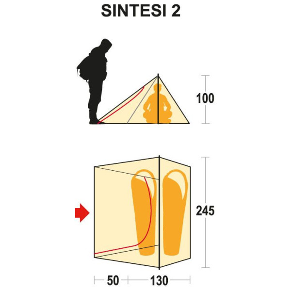 Ultralekki namiot Ferrino Sintesi 2