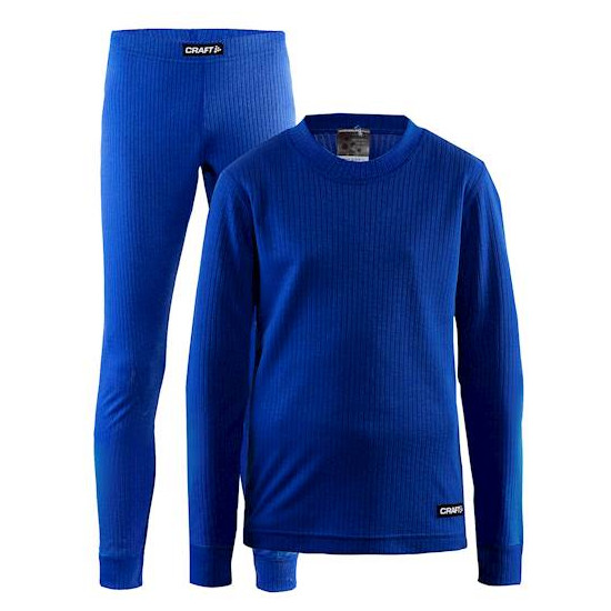 Zestaw dziecięcy Craft Baselayer Junior jasnoniebieski Blue