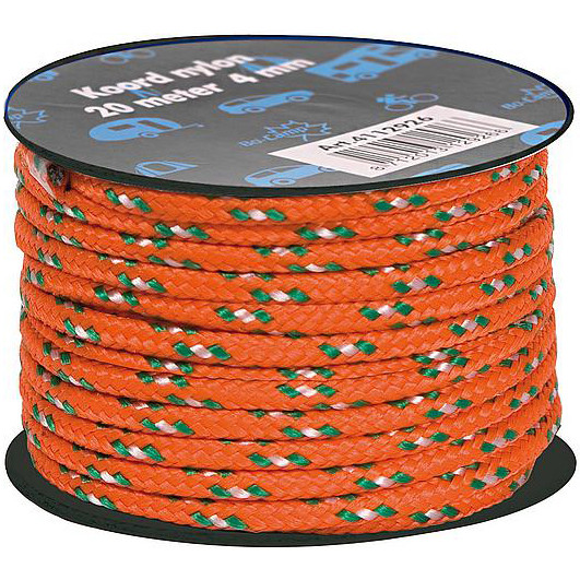 Sznur Bo-Camp Nylon Guy Rope 20 m 4 mm pomarańczowy orange