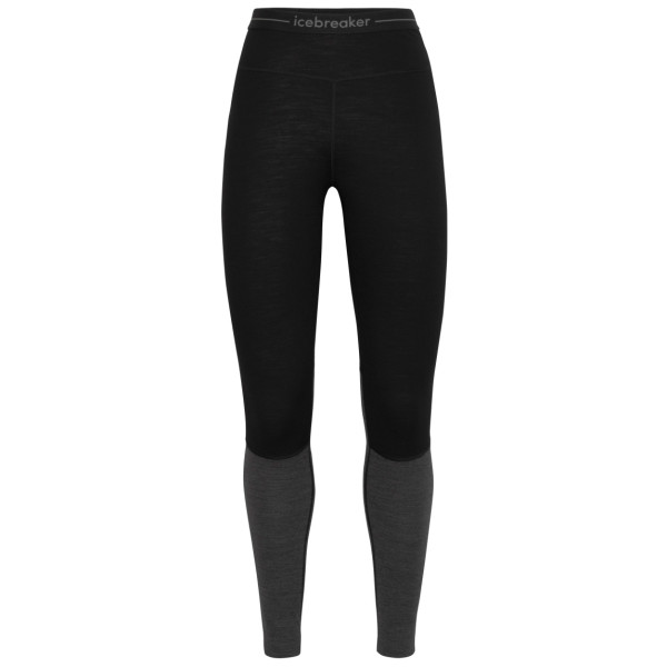 Damskie legginsy Icebreaker ZoneKnit™ 200 Leggings czarny black/jet heather/cb