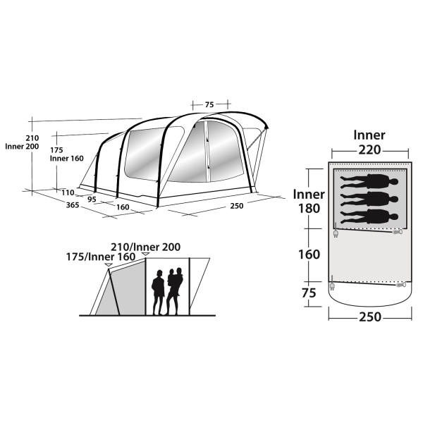 Namiot Outwell Cedarville 3A