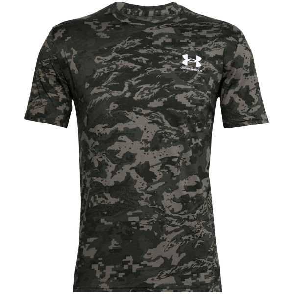 Koszulka męska Under Armour ABC Camo SS zielony BaroqueGreen//White