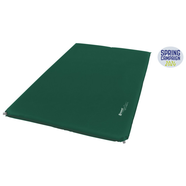 Samopompująca się karimata Outwell Sleeplite Double 7.5 cm zielony